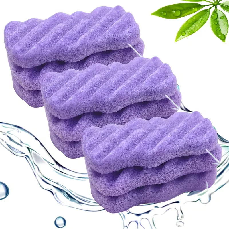 Konjac Facial Sponge Cleaner Sponge Made of Vegetable Fiber Clay Sponges for Normal Sensitive Skin Dirty Peeling Bathroom Sponge
